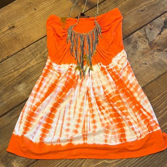 Tie Dye Halter Top - Picture 2 of 9